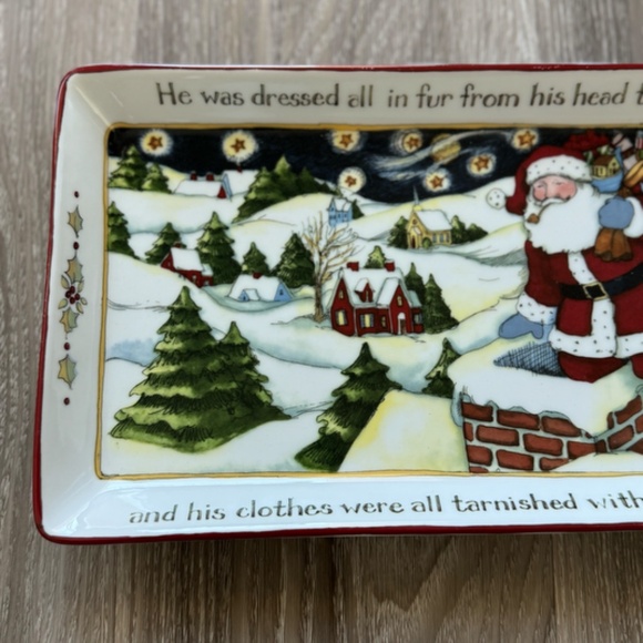 A Christmas Story Portmeirion Sandwich Tray - Picture 3 of 5
